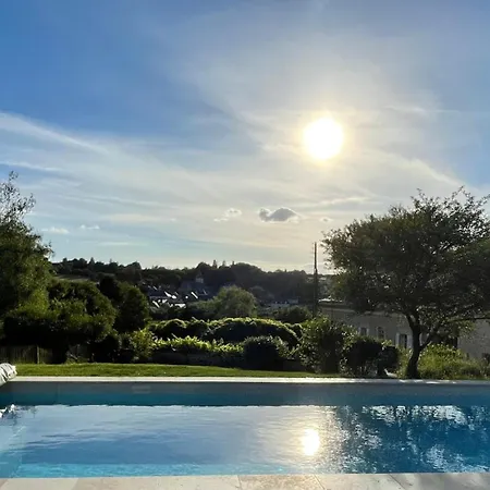 度假居 Longere 4 Etoiles Avec Piscine En Sarthe *