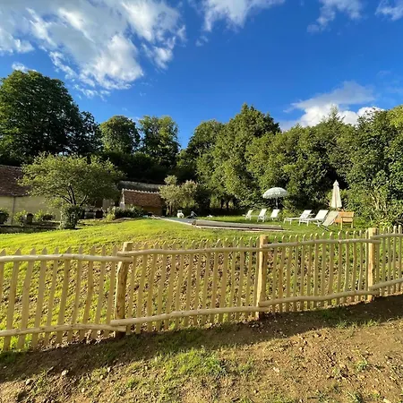 度假居 Longere 4 Etoiles Avec Piscine En Sarthe